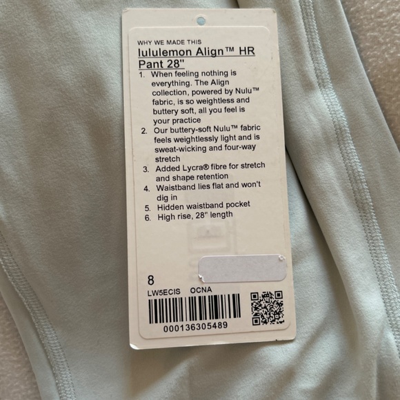Lululemon align HR 28” - Picture 4 of 4